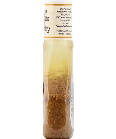 Newman's Own Parmesan & Roasted Garlic Salad Dressing - 16 oz - Buy Online on GoSupps.com