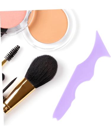 minkissy Applicateur Mascara Et Pochoirs Eye-liner En Silicone R utilisables Multifonctions Pour Maquillage Pr cis Des Yeux Compact Et Portable Pour F tes 15X4.15CM Violet - Buy Online on GoSupps.com