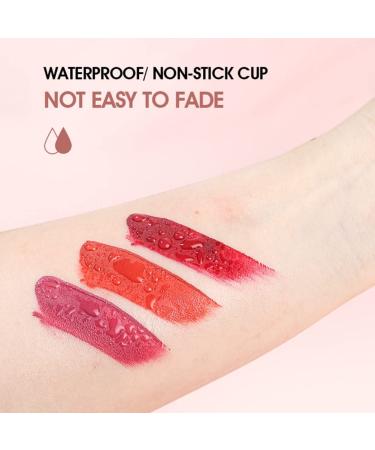 Allbesta Velvet Matte Lipstick Set - 5 Colors Waterproof Long Lasting Liquid Lipgloss for Vibrant Makeup - Buy Online on GoSupps.com
