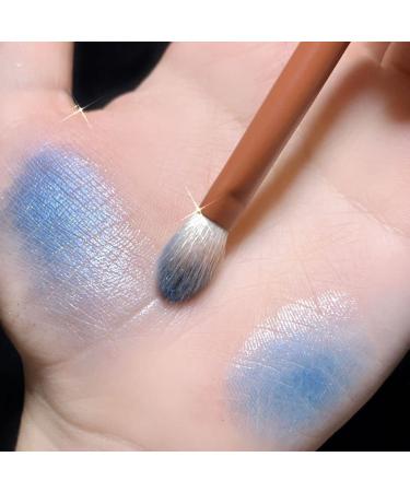 MEICOLY Blue Eyeshadow Palette - 9 Color Matte Glitter Metallic Silver Waterproof Shimmer Pigmented Eye Shadow - Buy Online on GoSupps.com