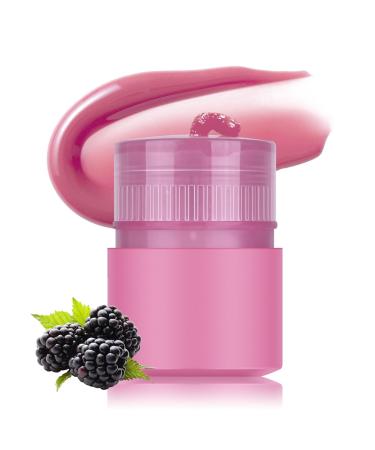 KYDA Lip Balm Tint Moisturizing Plumping Lip Butter Balm Lip Mask Hydrating Lip Sleep Mask for Hydration & Shine with Fruit Essence-05 Berry
