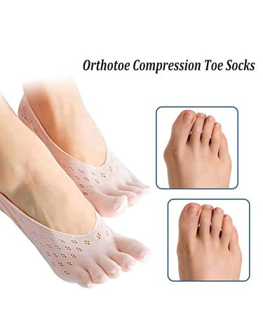 BEIJIXI Projoint Antibunions Health Toe Socks - 6 Pairs | Compression & Orthotoe Design for Women - Buy Online on GoSupps.com