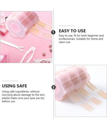 OSALADI 1 Set Double Eyelid Sticker Women Eyelid Tape Invisible Eye Strip Eye Beauty Tape Female Eyelid Sticker Double Sided Adhesive Tape Eye Beauty Patch Cosmetics Adhesive Strip Natural - Buy Online on GoSupps.com