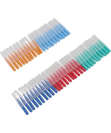 Interdental Brushes - 50 Pack | Compact & Easy to Use | Prevents Cavities - Buy Online on GoSupps.com
