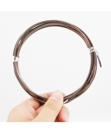 Inspirelle 20 Colors Aluminum Craft Wire for Jewelry Making - 12 Gauge (2.0mm) - 3M Each Color | Bendable Metal Wire for Crafts - Buy Online on GoSupps.com