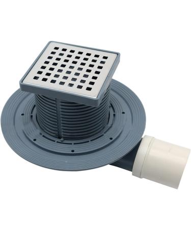 Bathroom Deodorant Floor Drain Quick Drain Square Shower Drain Strainers Anti-blocking Hair Catcher Easy To Install Square Shower Drain Easy To Clean Easy To Install Bathroom - Buy Online on GoSupps.com