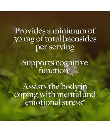 kokora Regenerative Bacopa - Organic Adaptogenic Bacopa Supplement - Cognitive Function Memory Support* - 60 Capsules - 30 Servings - Buy Online on GoSupps.com