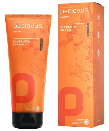 PECLAVUS WELLNESS Body Lotion Wild Rose 200ml - Nourishing Moisturizer for Soft Hydrated Skin | International Shipping Available - Buy Online on GoSupps.com