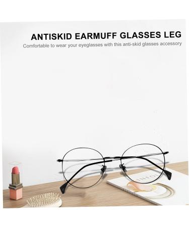 Uonlytech 30 PC Glasses Holder & Ear Protectors - Silicone Shell for Eyewear | Refillable Leather Diary | Black 3-Pack - Buy Online on GoSupps.com
