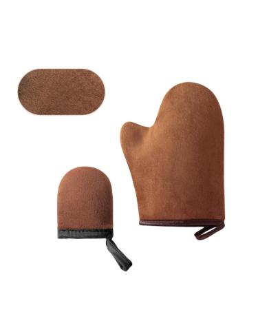 Norhogo 2 pieces Self Tanning Mitt selftanning mitts sunless glove applicator for selftanning capsule bronzer cream 2 pieces