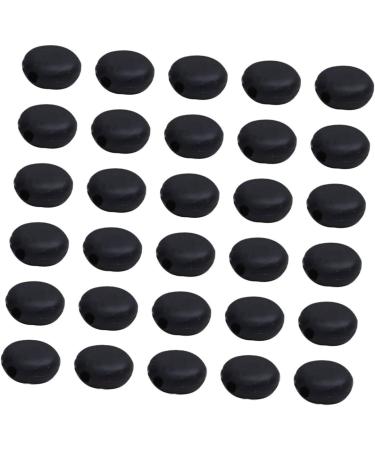 Buy Minkissy 300 Pcs Black Mask Buttons & Adjustable Clips - Ear Mask Regulators for Comfort | International Shipping - Buy Online on GoSupps.com