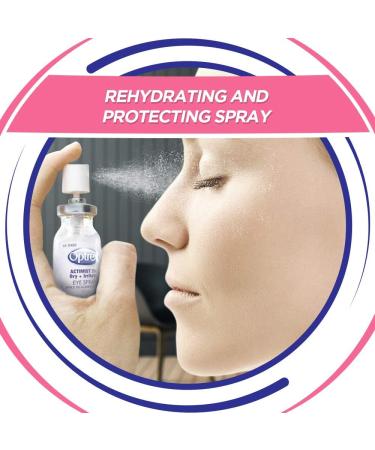 Optrex ActiMist 2in1 Eye Spray 0.34oz - Soothes Dry & Irritated Eyes - Buy Online on GoSupps.com