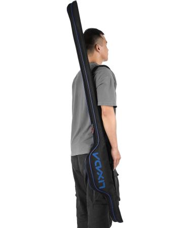 Lixada 63 Portable Fishing Rod Bag - Protective Case & Organizer in Blue - Buy Online on GoSupps.com
