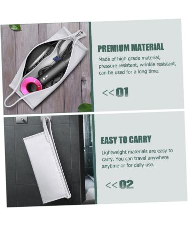 LIFKOME 2pcs Hair Dryer Storage Bag Hair Curling Iron Hair Dryer Bag Hair Curler Storage Bag Digital Miss - Buy Online on GoSupps.com