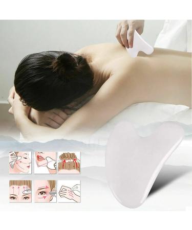 Gua Sha Facial Tools- Beauty Skin Care Face Roller Massager Muscle Relaxing Skin Care Tools for Face Body Eyes Neck Skin Tightening Routine(E) - Buy Online on GoSupps.com