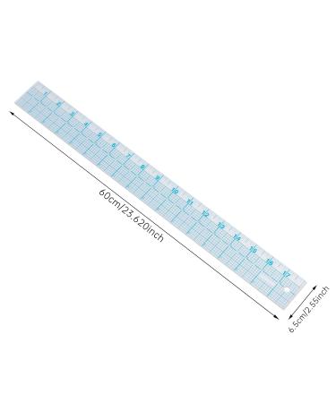 2x18 inch See-Thru Sewing Clear Ruler - Accurate Positioning and Marking - Buy Online on GoSupps.com