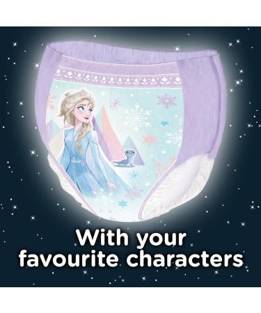 Huggies DryNites Pyjama Pants for Girls - Sizes 4-7 Years (64 Pants) - Maximum Protection to Manage Night Time Bed Wetting - Discrete with Exciting Designs Girls 4-7yrs (64 Pants) - Buy Online on GoSupps.com