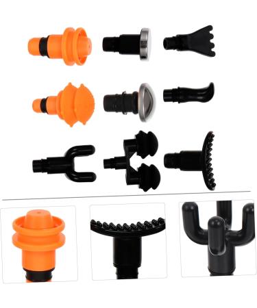 Outanaya 9-Piece Massage Head Set | Replacement Fascia Accessories & Tools for Percussion Massage Devices - Buy Online on GoSupps.com