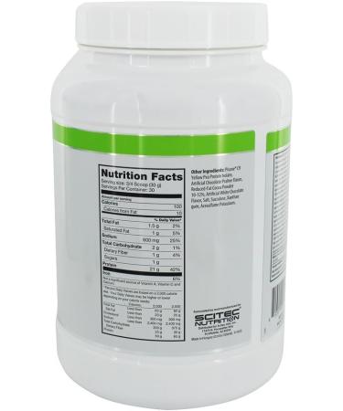 Scitec USA 100% Plant Protein Chocolate Praline | High-Quality Vegan Protein for Optimal Health - Buy Online on GoSupps.com