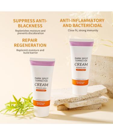 Dark Spot Corrector Cream - Remove Dark Spots on Face & Body | Collagen & Niacinamide | Instant Results | 2 oz - Buy Online on GoSupps.com