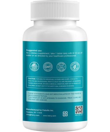 Heivy Sodium Chloride Tablets 1000mg - Pure Salt Tablets, 365 Tablets, Sodium Chloride, Non-GMO - Electrolyte Balance and Hydration Support, Electrolytes Replenisher Hydration Drink Unflavored 365 Count (Pack of 1) - Buy Online on GoSupps.com
