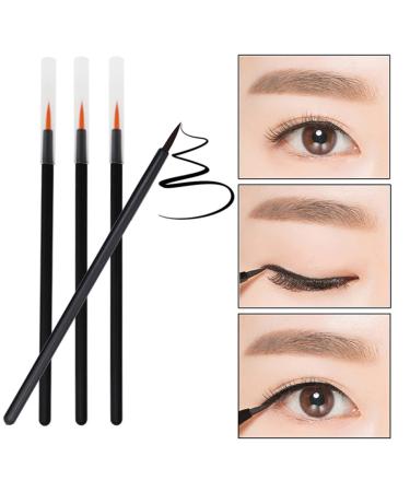 FRCOLOR 300 Pcs Eyeliner Brush Set - Fine Liquid Smudge and Brush for Eyeliner Eyebrows & Lips - Perfect for Precision Makeup Application - Buy Online on GoSupps.com