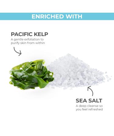 St. Ives Sea Salt & Pacific Kelp Exfoliating Body Wash | 22 Fl Oz | Exfoliate & Nourish Your Skin - International Shipping Available - Buy Online on GoSupps.com