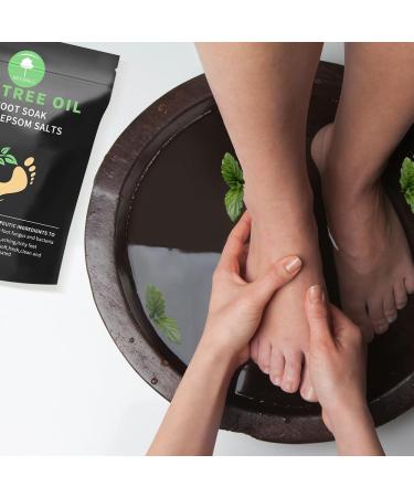 Natural Foot Soak Salt - Soothing Foot Treatment for Athlete's Feet Odor Relief & Itchiness - 9 oz - Buy Online on GoSupps.com