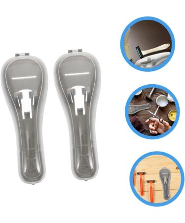 Beavorty 10-Pack Razor Storage Box | Travel Plastic Case for Razor & Nail Tools | Portable Razor Protective Cover - Buy Online on GoSupps.com