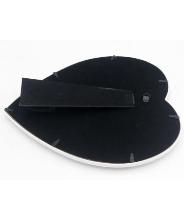 10.5 X 10.5 inch Heart Makeup Mirror - White | Wall & Desktop Mirror for Bedroom - Buy Online on GoSupps.com