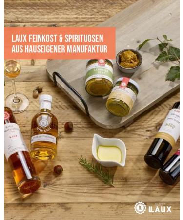 Premium Laux Vinegar & Oil Gift Box - 5 Varieties (Olive Walnut Balm Aperitif) - Perfect for Salads & Hearty Dishes - Gourmet Grill Gift Set (5 x 40ml) - Buy Online on GoSupps.com
