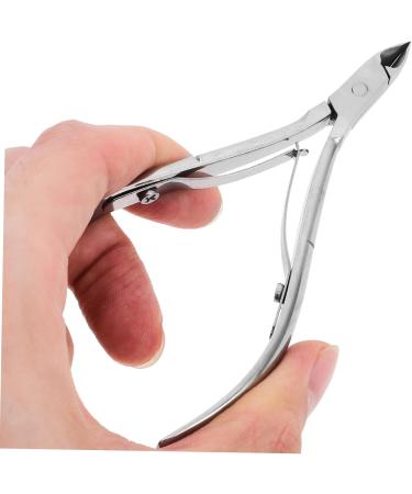  Healeved Healeved Cuticle Cutter Portable Manicure Pliers For Nails Silver - Buy Online on GoSupps.com