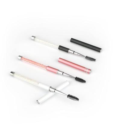 Buy G2PLUS 3PCS Eyelash Brushes Set - Multi-Colored Eye Brow & Mascara Applicators for Travel | International Shipping - Buy Online on GoSupps.com