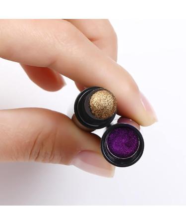 Roseflower 6 Sticks Air Cushion Chrome Powder Pencil - Holographic Nail Art Shiny Metallic Effect for DIY Manicure - Durable Nail Decoration Tool - Buy Online on GoSupps.com