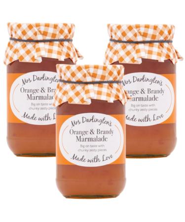 Generic Mrs Darlington's Thick Cut Orange Marmalade With Brandy - 340g - Pack of 3