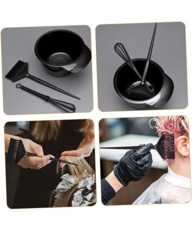 ERINGOGO Kit de Coloration Capillaire 3 Pi ces Pinceau Bol M langeur Noir Professionnel Salon Coiffure Maison - Buy Online on GoSupps.com