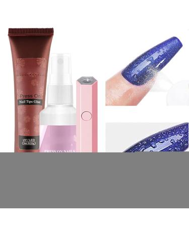 G n rique Strong Nail Glue Gel - Late-Lasting Long-Lasting Nail Glue Gel | Powerful Press-On Nail Glue Strong Strong Nail Glue Builder Nail Glue Detangling Spray - Buy Online on GoSupps.com