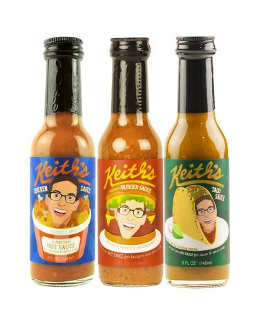 Heatonist, Keiths Hot Sauce Trio