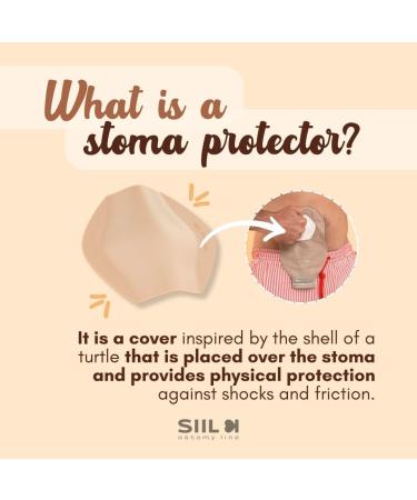 SIIL Ostomy Shield | Stoma Guard & Protector | Beige Ostomy Supplies & Bag Cover for Comfort - Buy Online on GoSupps.com