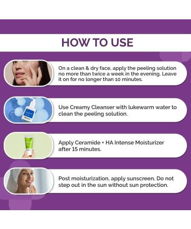 30% AHA + 2% BHA Peeling Solution | Deep Exfoliation for Clogged Pores & Acne Marks | Anti-Aging Skin Care | 1.01 Fl Oz - Buy Online on GoSupps.com
