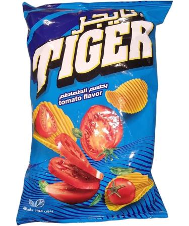 Tiger chips tiger tomat 12x90 gram - Buy Online on GoSupps.com