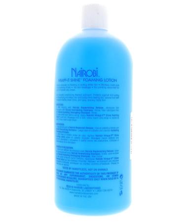 Buy Nairobi Wrapp-It Shine Foaming Lotion 946 ml - Best International Shipping & Quality Hair Care - Buy Online on GoSupps.com