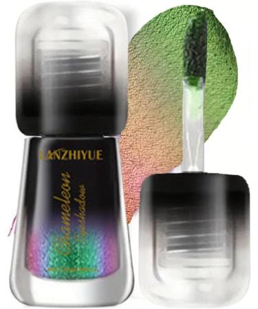 Glitter Chameleon Eyeshadow Shimmer Liquid Metal Colors Shift Eyeshadow Eye Makeup Supplies Highly Pigmented Christmas Halloween Makeup for Girls Women Females 02# - Buy Online on GoSupps.com
