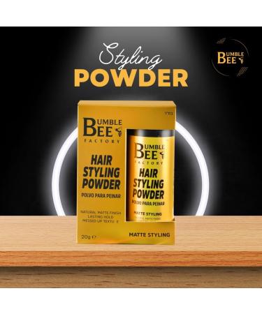 BUMBLE BEE Hair Styling Powder - Effortless Volume & Texture Natural Matte Finish No Grease - International Shipping Available - Buy Online on GoSupps.com