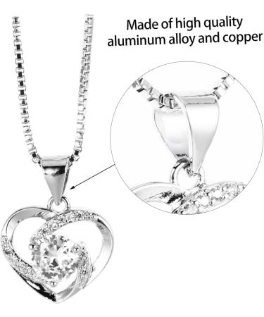 1 Set 2 Pcs Valentine's Day Present Neck Wedding Supplies 27X5CMx3pcs Silverx3pcs - Buy Online on GoSupps.com