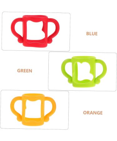 Abaodam 3 Pcs Bottle Handle Feeding Bottles Handle Bottle Holder Soft Feeding Bottles Handles Feeding Bottles Holder Milk Bottle Holder Grip Soft - Buy Online on GoSupps.com