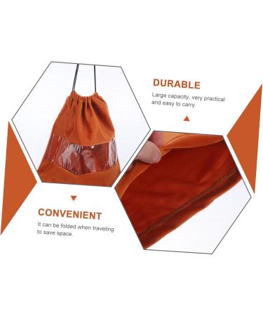 Healeved 4pcs Hair Dryer Storage Bag Travel Supplies Anti-scratch Hairdryer Bags Hair Dryer Sack Suede Coffee - Buy Online on GoSupps.com