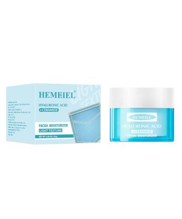 Face Moisturiser Anti Wrinkle Face Cream With Hyaluronic Acid Vitamin C And Ceramides Moisturiser Face To Nourish Skin Moisturiser Face Women For Improve Rough Skin Face Cream For All Skin Types.