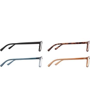 ICU Eyewear 4 Pack Reading Glasses - Classic Mix +1.25 Assorted - Stylish & Affordable International Shipping - Buy Online on GoSupps.com