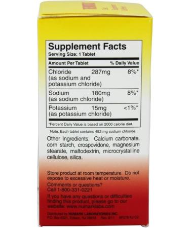 Thermotabs Buffered Salt Supplement - 100 Tablets | Optimal Hydration & Electrolyte Balance for International Shipping - Buy Online on GoSupps.com